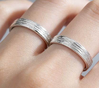 Platinum Couple Wedding Rings