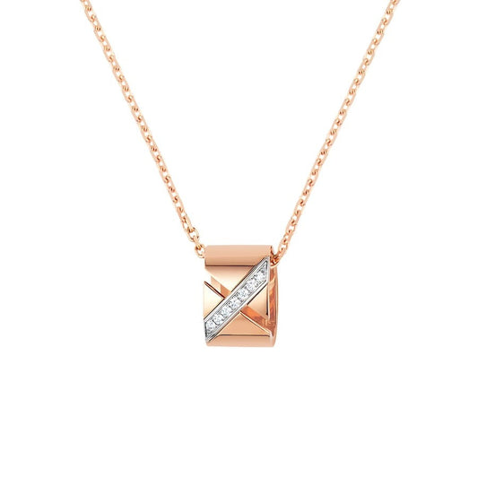 [Renovia Jewelry]LIENS EVIDENCE DIAMOND NECKLACE