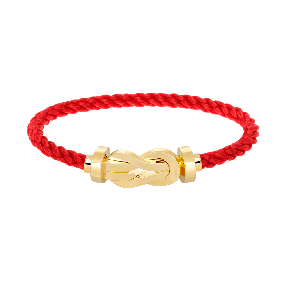 [Renovia Jewelry]CHANCE LARGE 8 FIGURE BUCKLE NO DIAMOND BRACELET GOLD