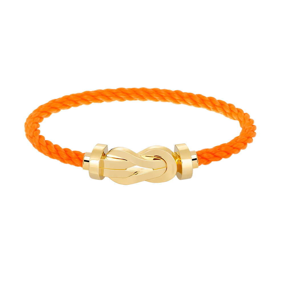 [Renovia Jewelry]CHANCE LARGE 8 FIGURE BUCKLE NO DIAMOND BRACELET GOLD