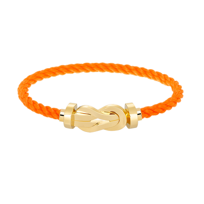 [Renovia Jewelry]CHANCE LARGE 8 FIGURE BUCKLE NO DIAMOND BRACELET GOLD