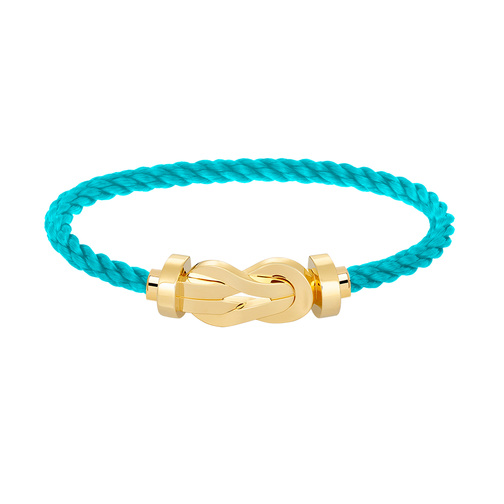 [Renovia Jewelry]CHANCE LARGE 8 FIGURE BUCKLE NO DIAMOND BRACELET GOLD