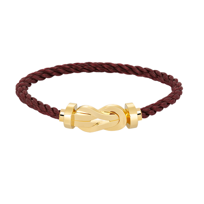 [Renovia Jewelry]CHANCE LARGE 8 FIGURE BUCKLE NO DIAMOND BRACELET GOLD