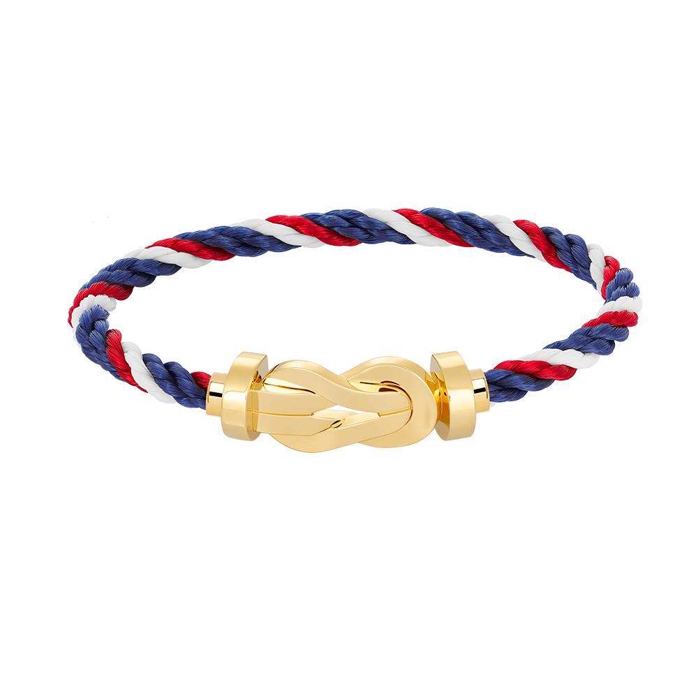 [Renovia Jewelry]CHANCE LARGE 8 FIGURE BUCKLE NO DIAMOND BRACELET GOLD