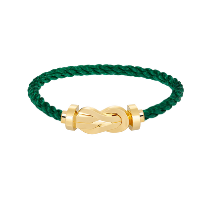 [Renovia Jewelry]CHANCE LARGE 8 FIGURE BUCKLE NO DIAMOND BRACELET GOLD