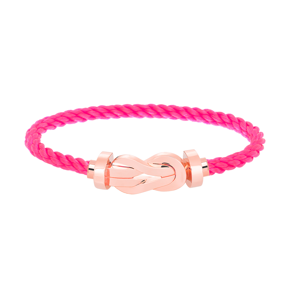 [Renovia Jewelry]CHANCE LARGE 8 FIGURE BUCKLE NO DIAMOND BRACELET ROSE GOLD