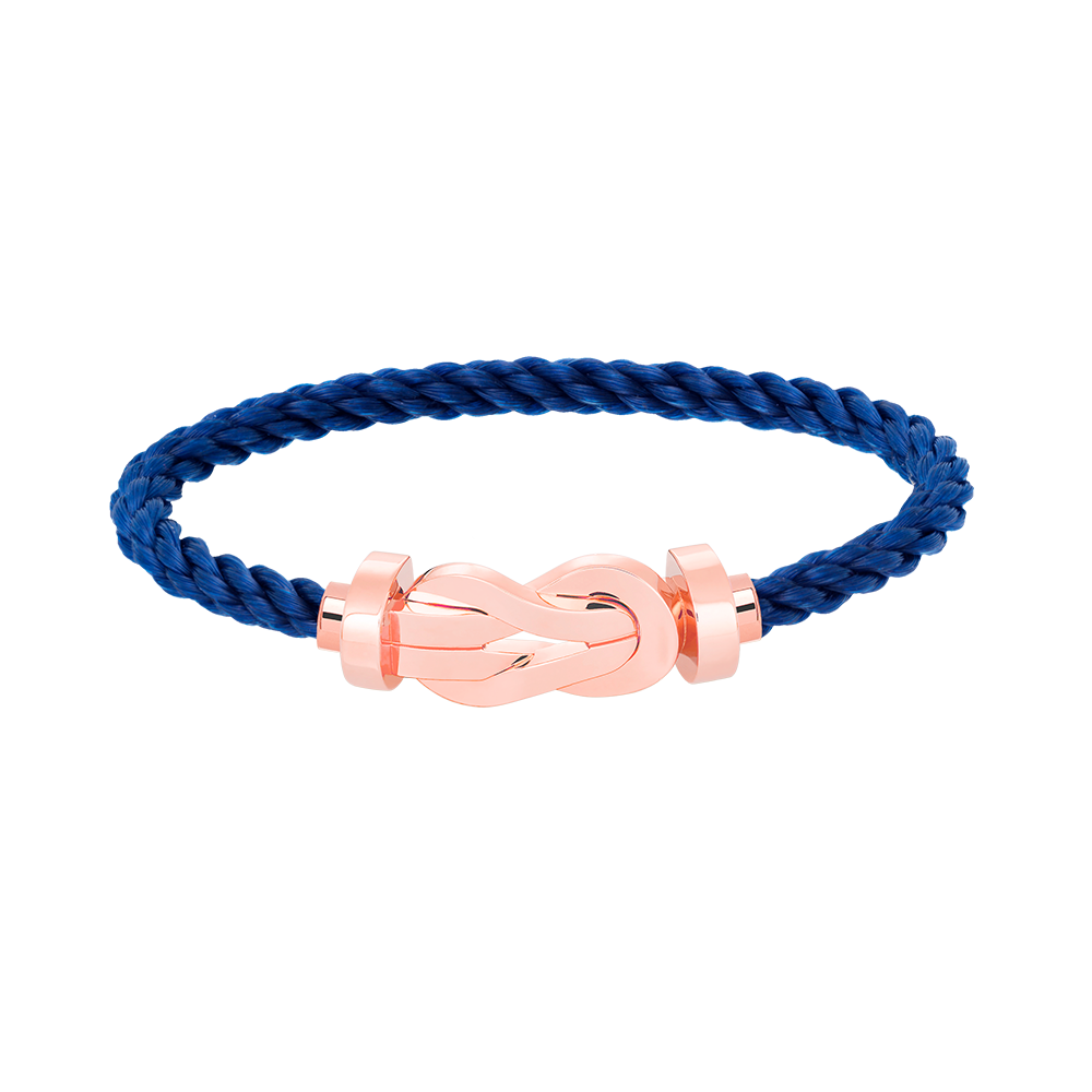 [Renovia Jewelry]CHANCE LARGE 8 FIGURE BUCKLE NO DIAMOND BRACELET ROSE GOLD