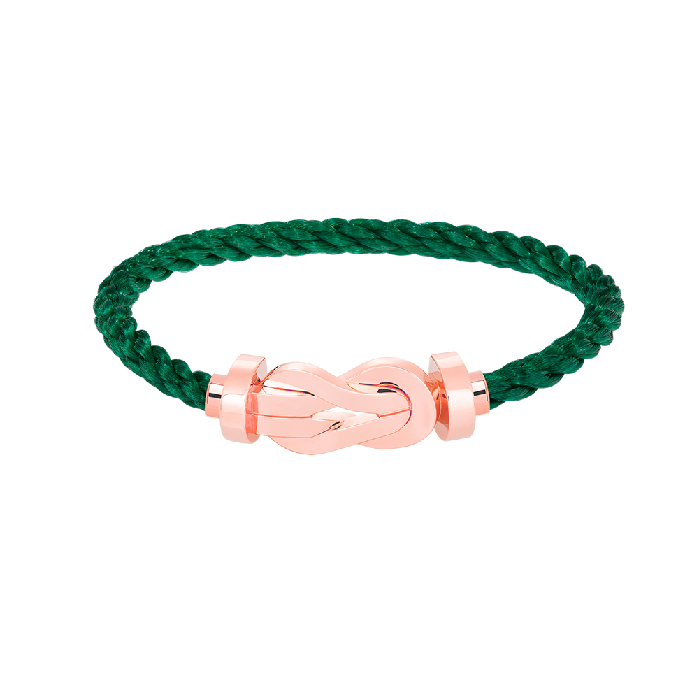[Renovia Jewelry]CHANCE LARGE 8 FIGURE BUCKLE NO DIAMOND BRACELET ROSE GOLD