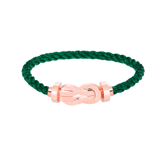 [Renovia Jewelry]CHANCE LARGE 8 FIGURE BUCKLE NO DIAMOND BRACELET ROSE GOLD