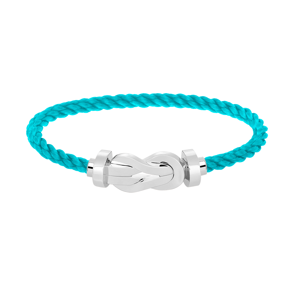 [Renovia Jewelry]CHANCE LARGE 8 FIGURE BUCKLE NO DIAMOND BRACELET SILVER