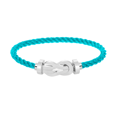 [Renovia Jewelry]CHANCE LARGE 8 FIGURE BUCKLE NO DIAMOND BRACELET SILVER