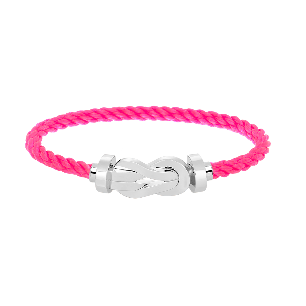 [Renovia Jewelry]CHANCE LARGE 8 FIGURE BUCKLE NO DIAMOND BRACELET SILVER