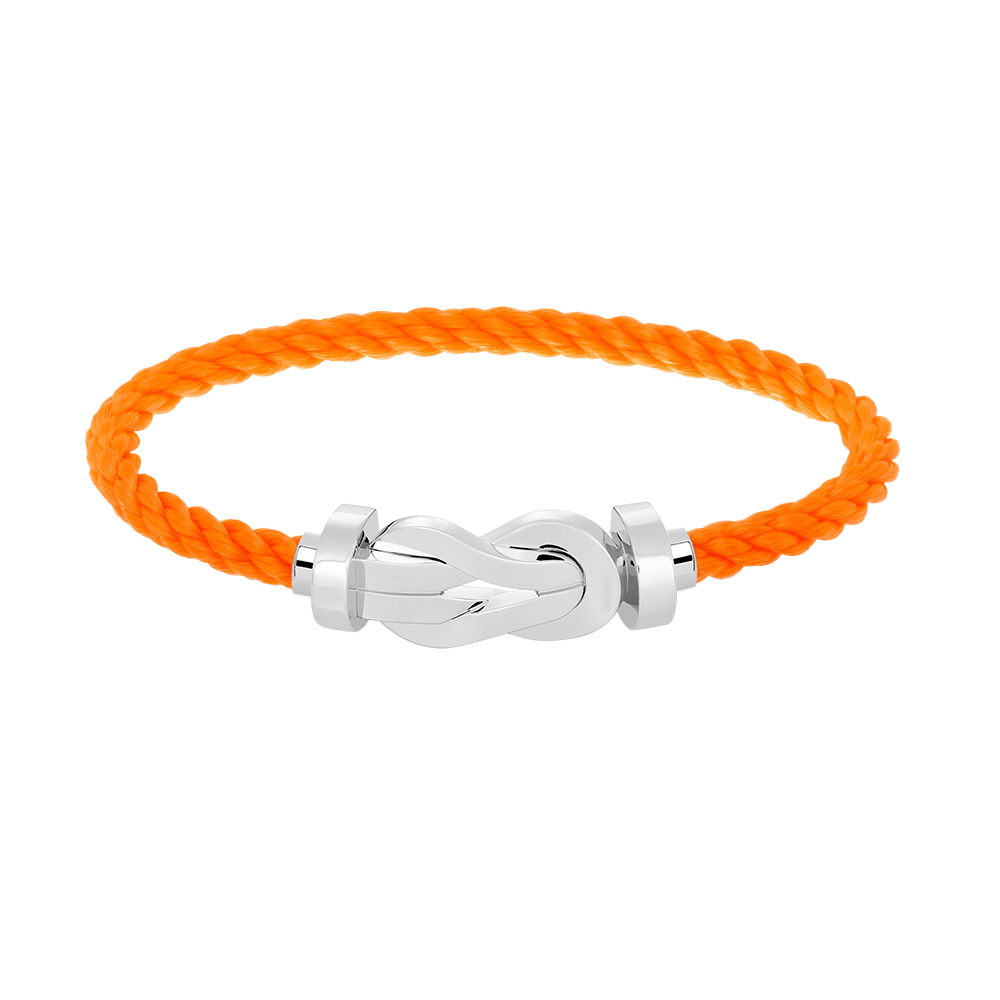 [Renovia Jewelry]CHANCE LARGE 8 FIGURE BUCKLE NO DIAMOND BRACELET SILVER
