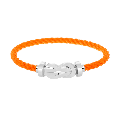 [Renovia Jewelry]CHANCE LARGE 8 FIGURE BUCKLE NO DIAMOND BRACELET SILVER