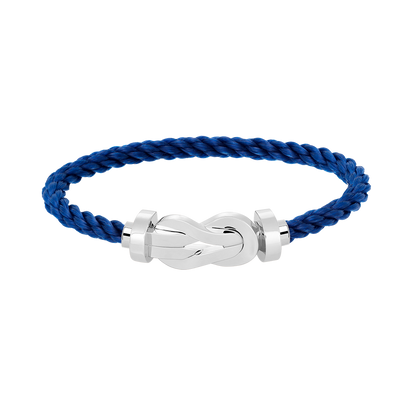 [Renovia Jewelry]CHANCE LARGE 8 FIGURE BUCKLE NO DIAMOND BRACELET SILVER