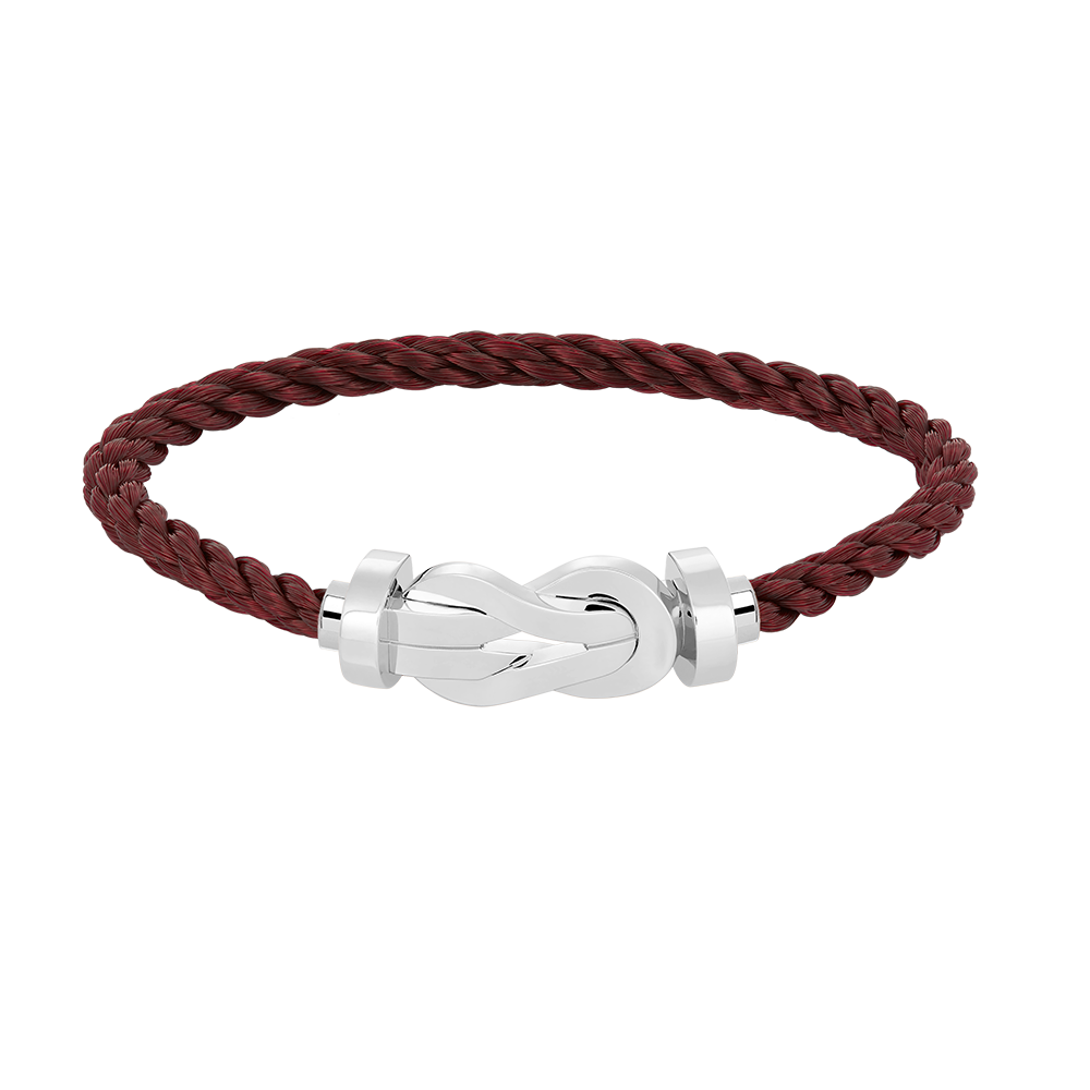 [Renovia Jewelry]CHANCE LARGE 8 FIGURE BUCKLE NO DIAMOND BRACELET SILVER