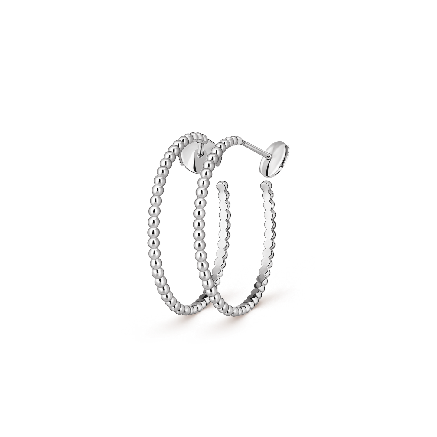 [Renovia Jewelry] SMOOTH BEAD STUD EARRINGS
