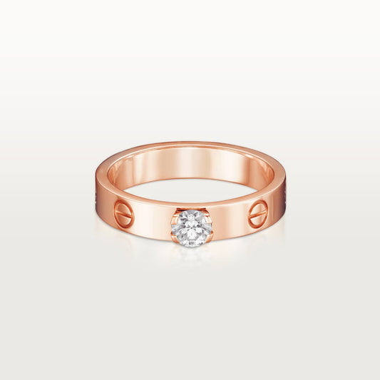 [Renovia Jewelry]LOVE RING 3.6MM 1 BIG DIAMOND