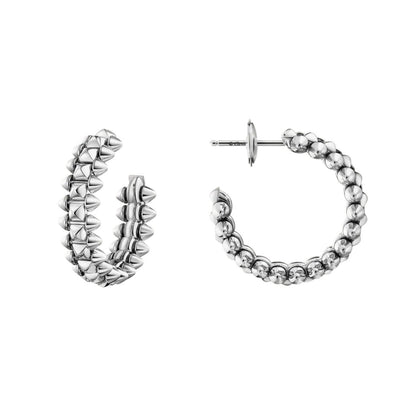 [Renovia Jewelry]CLASH SMALL HOOP EARRINGS
