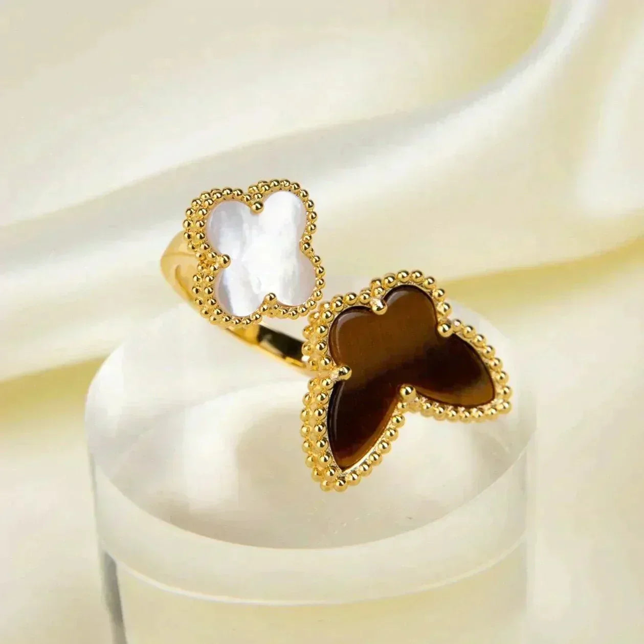[Renovia Jewelry]LUCKY BETWEEN THE FINGER RING