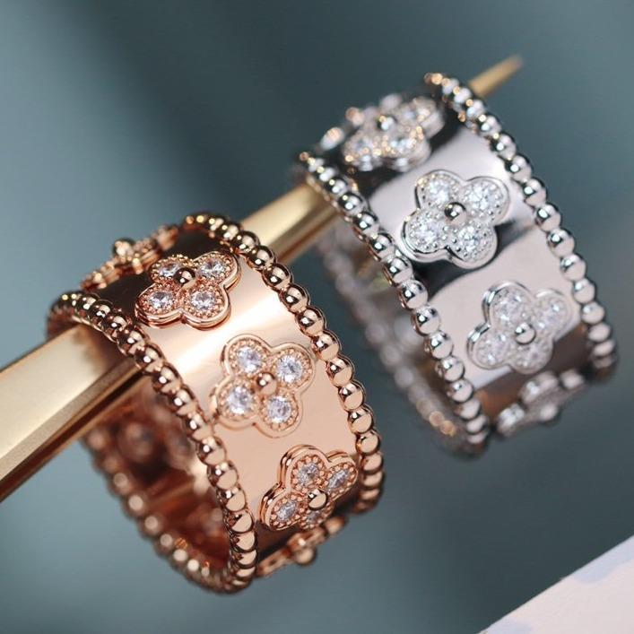 [Renovia Jewelry]CLOVER KALEIDOSCOPE RING 10MM