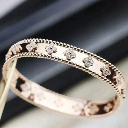 [Renovia Jewelry]CLOVER BRACELET 8MM DIAMONDS