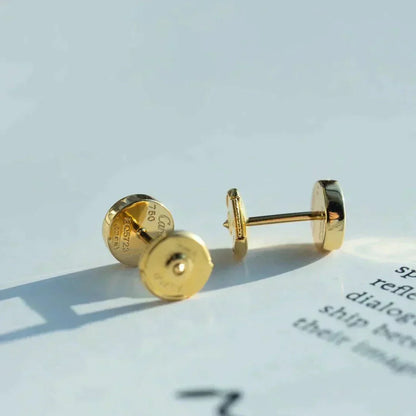 [Renovia Jewelry]LOVE EARRINGS GOLD 10MM