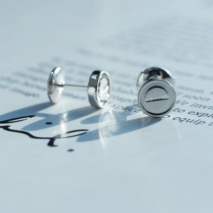 [Renovia Jewelry]LOVE EARRINGS SILVER 10MM