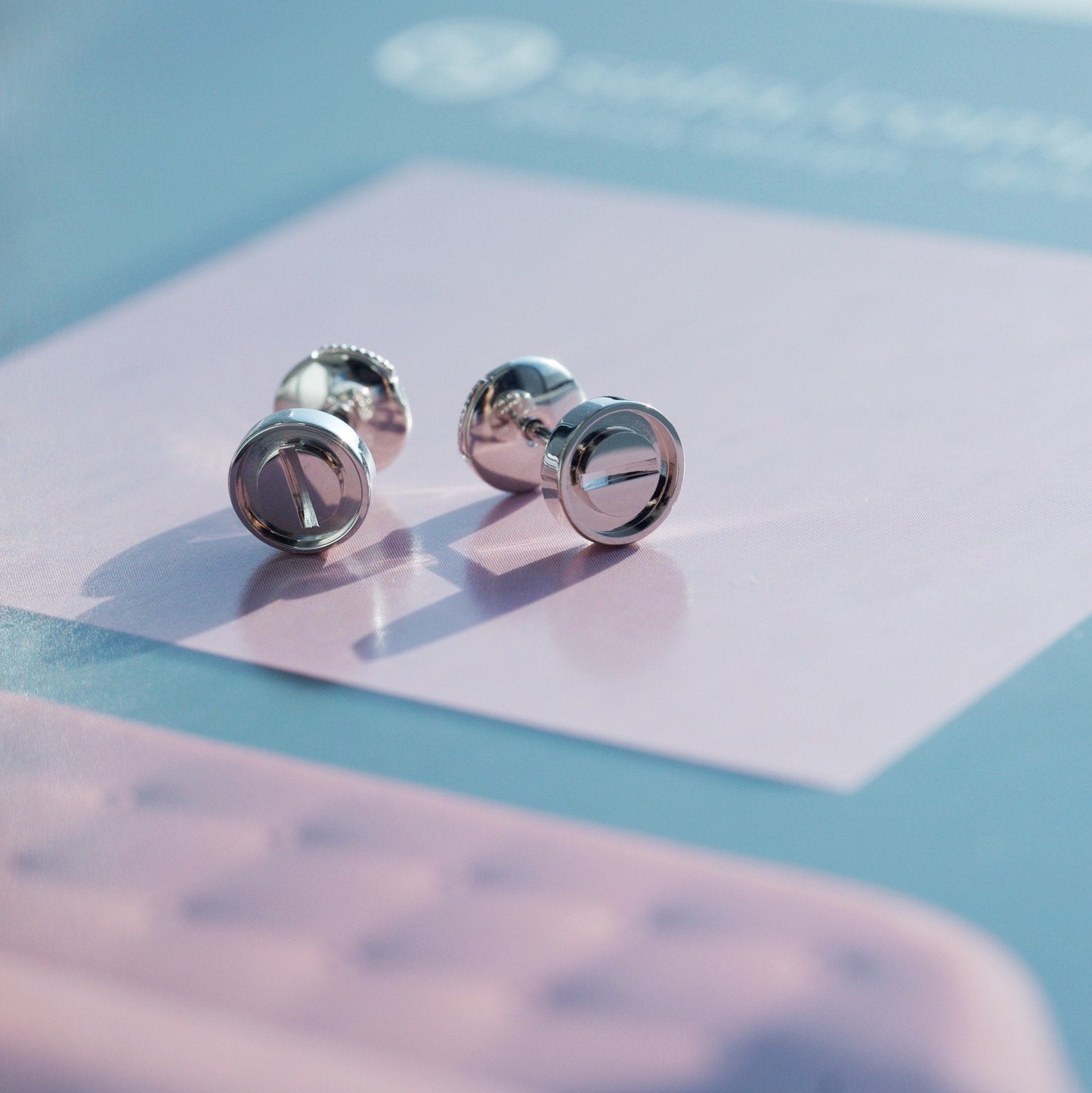 [Renovia Jewelry]LOVE EARRINGS SILVER 10MM