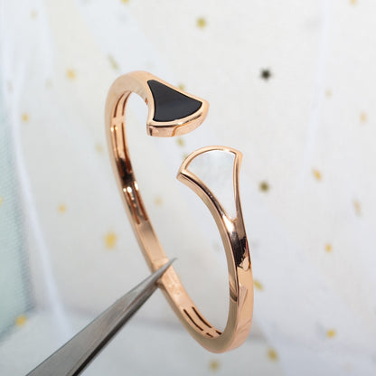 [Renovia Jewelry]DREAM BRACELET OPEN PINK GOLD MOP