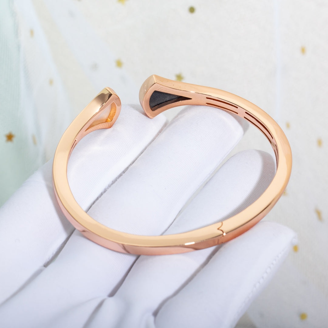 [Renovia Jewelry]DREAM BRACELET OPEN PINK GOLD MOP