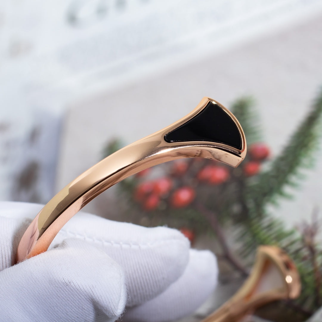 [Renovia Jewelry]DREAM BRACELET OPEN PINK GOLD MOP
