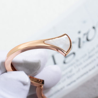 [Renovia Jewelry]DREAM BRACELET OPEN PINK GOLD MOP
