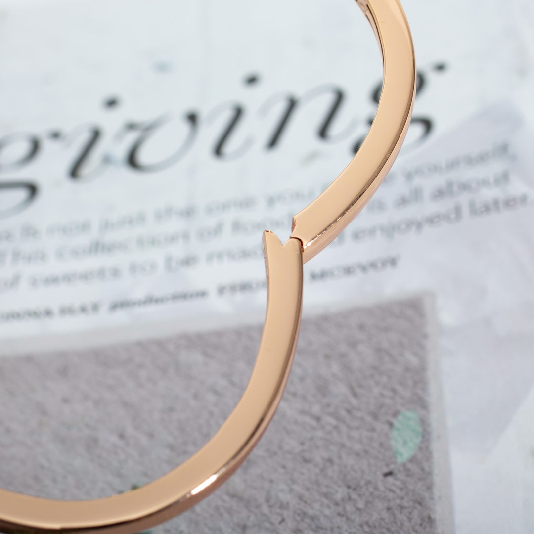 [Renovia Jewelry]DREAM BRACELET OPEN PINK GOLD MOP DIAMOND