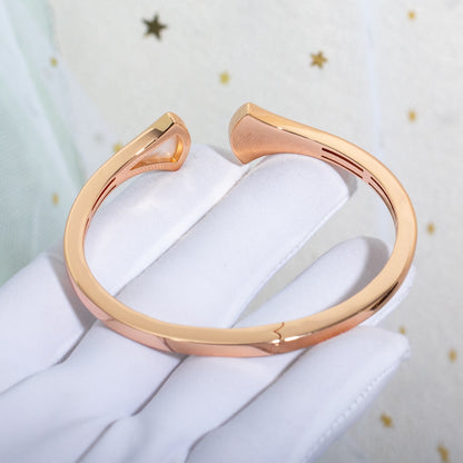 [Renovia Jewelry]DREAM BRACELET OPEN PINK GOLD MOP DIAMOND