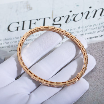 [Renovia Jewelry]SERPENTI BRACELET PINK GOLD DIAMOND