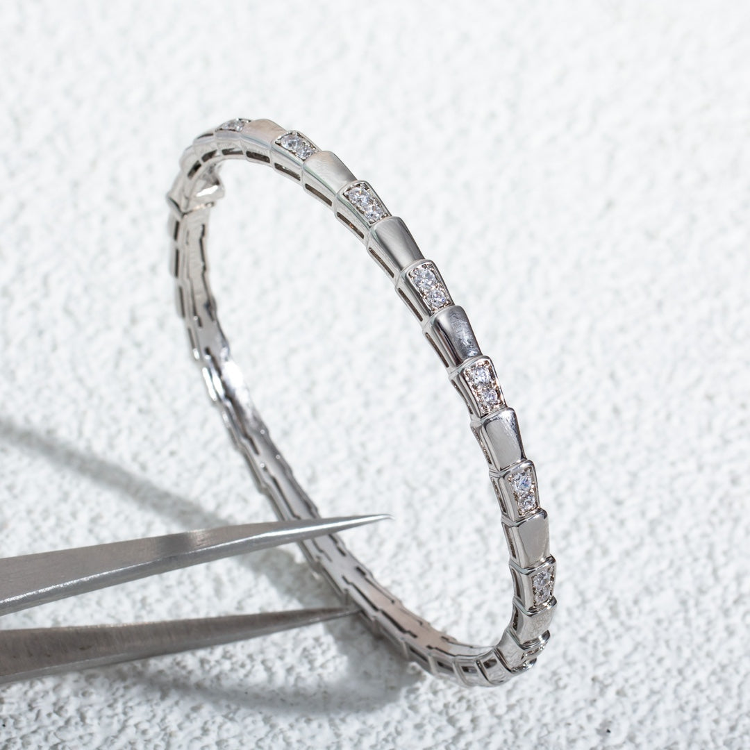 [Renovia Jewelry]SERPENTI BRACELET SILVER DIAMOND