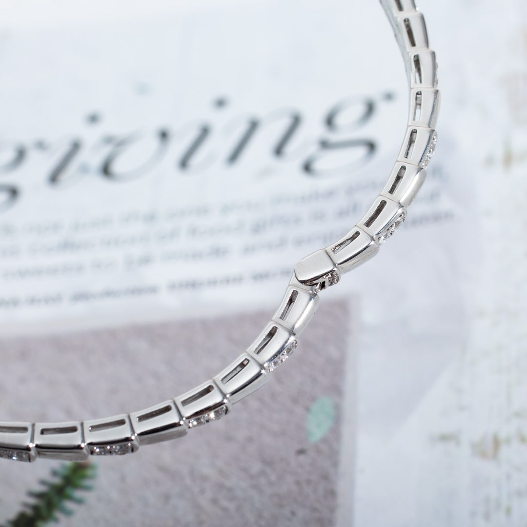 [Renovia Jewelry]SERPENTI BRACELET SILVER DIAMOND