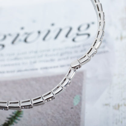 [Renovia Jewelry]SERPENTI BRACELET SILVER DIAMOND