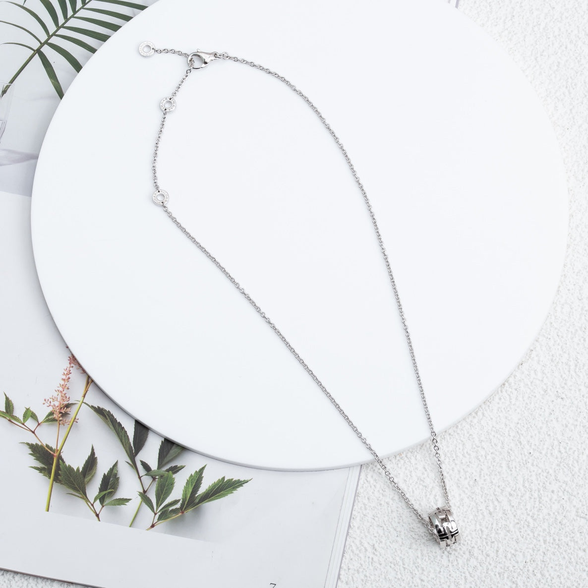 [Renovia Jewelry]PARENTESI NECKLACE SILVER