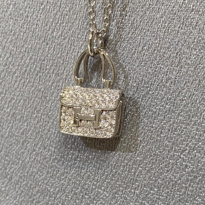[Renovia Jewelry]CONSTANCE PEDANT DIAMOND NECKLACE