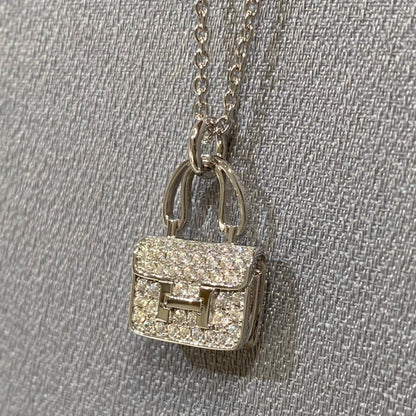 [Renovia Jewelry]CONSTANCE PEDANT DIAMOND NECKLACE