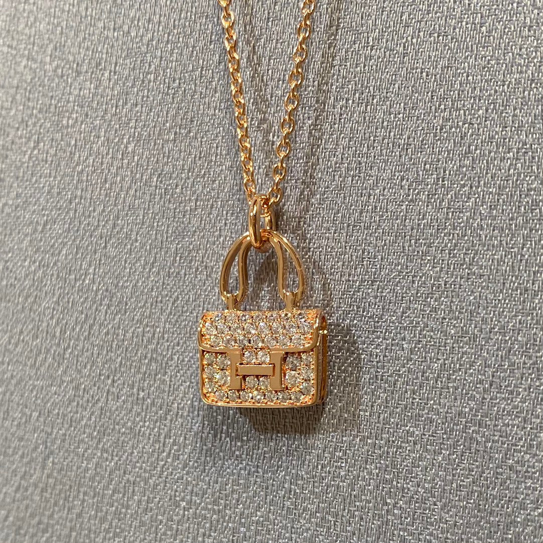[Renovia Jewelry]CONSTANCE PEDANT DIAMOND NECKLACE