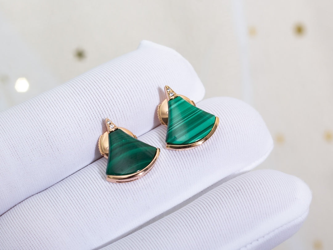[Renovia Jewelry]DIVAS DREAM EARRINGS PINK GOLD