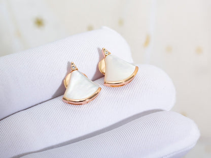 [Renovia Jewelry]DIVAS DREAM EARRINGS PINK GOLD