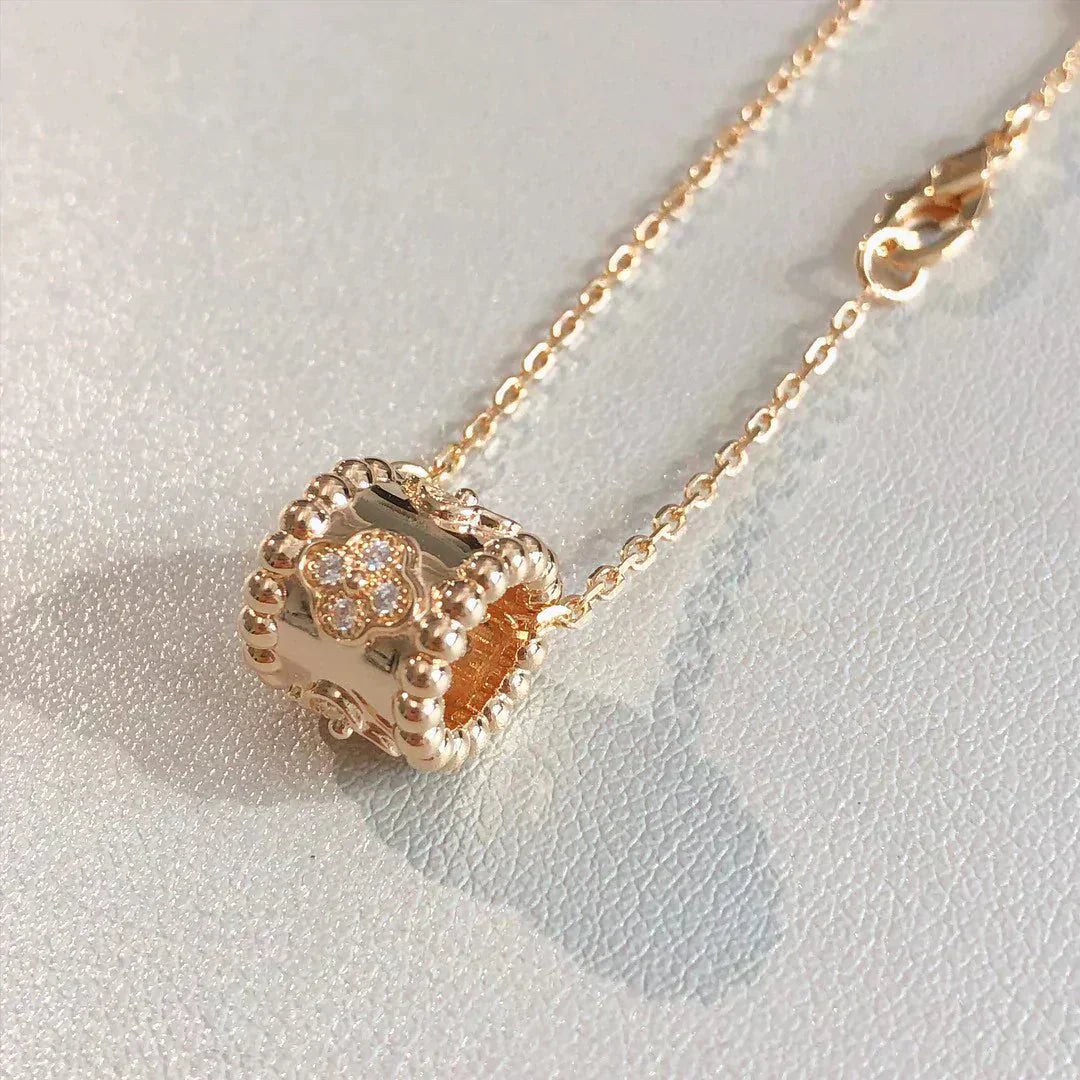 [Renovia Jewelry]PERLEE PEDANT NECKLACE GOLD / ROSE GOLD