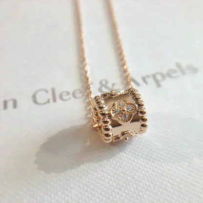 [Renovia Jewelry]PERLEE PEDANT NECKLACE GOLD / ROSE GOLD