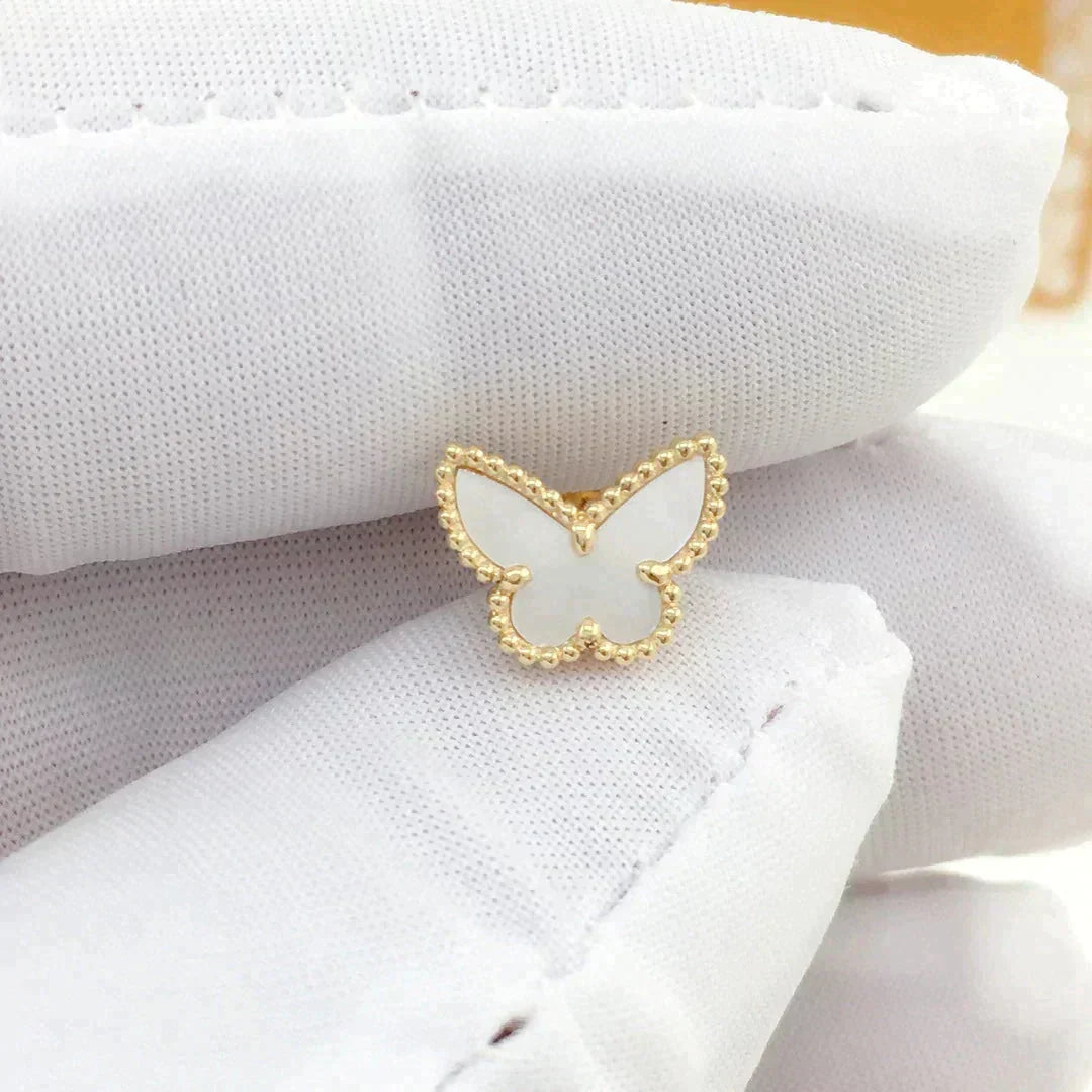 [Renovia Jewelry]SWEET BUTTERFLY MOP EARSTUDS