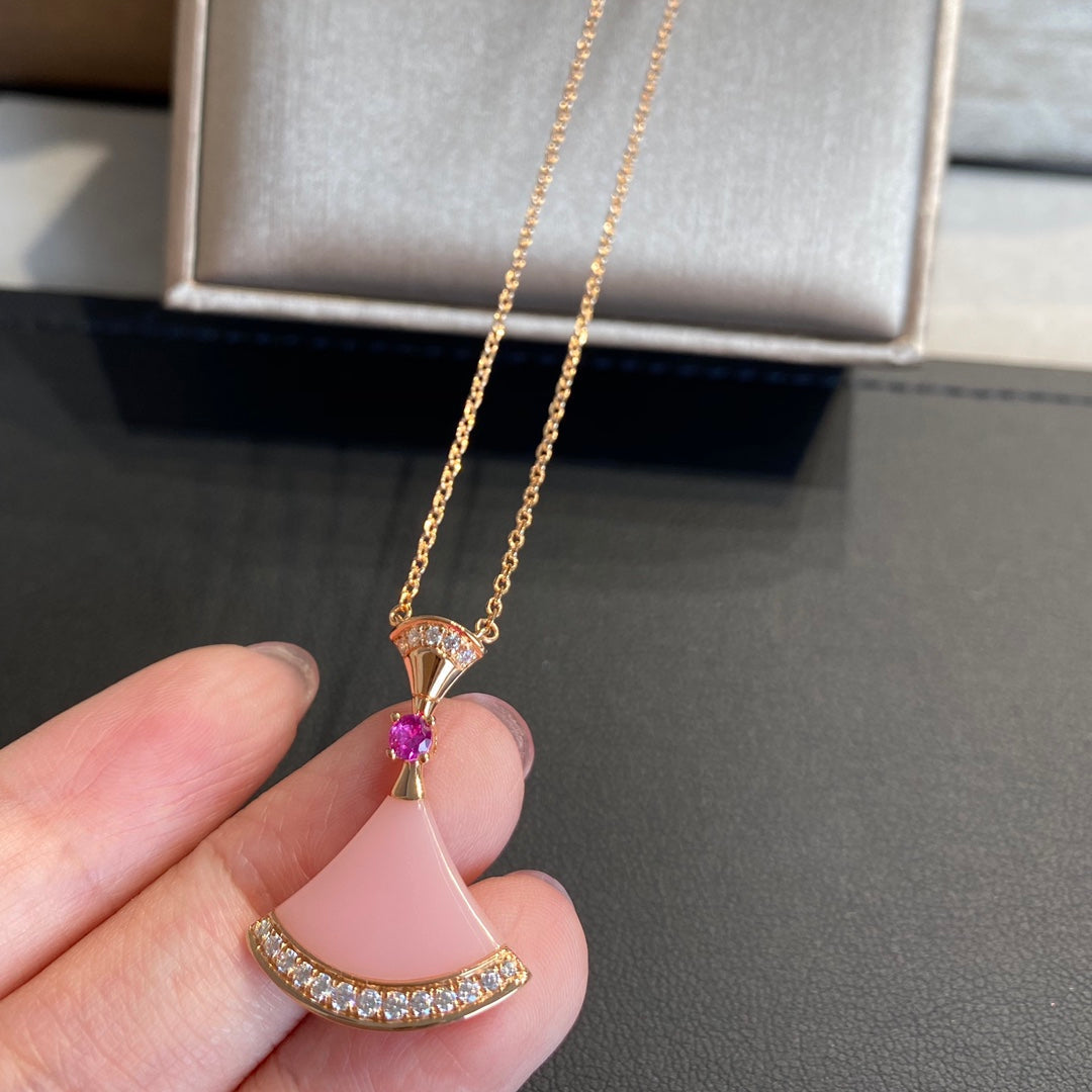 [Renovia Jewelry]DREAM NECKLACE PINK OPAL