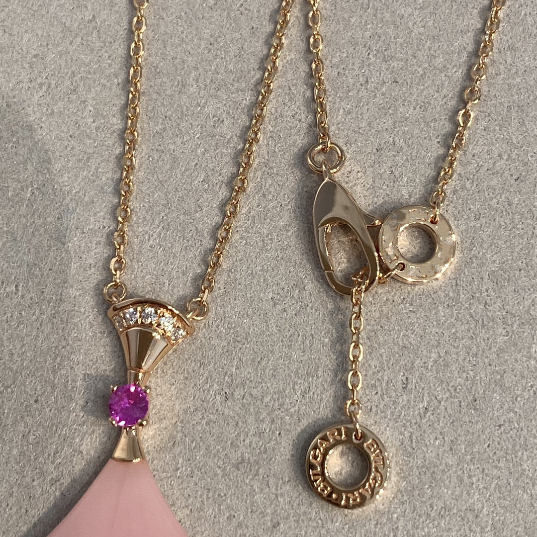 [Renovia Jewelry]DREAM NECKLACE PINK OPAL